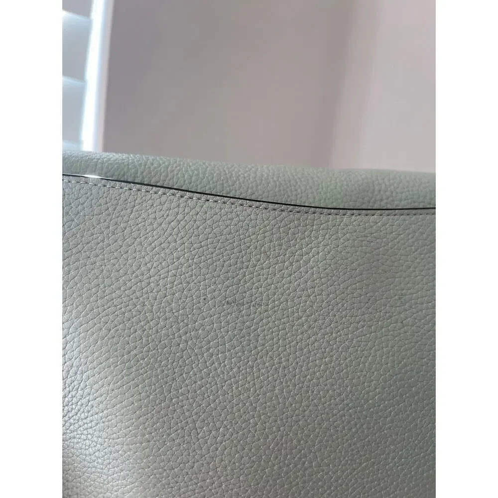 Kate Spade Leila Medium Flap Shoulder Bag and Lena Medium Bifold Wallet in Sage